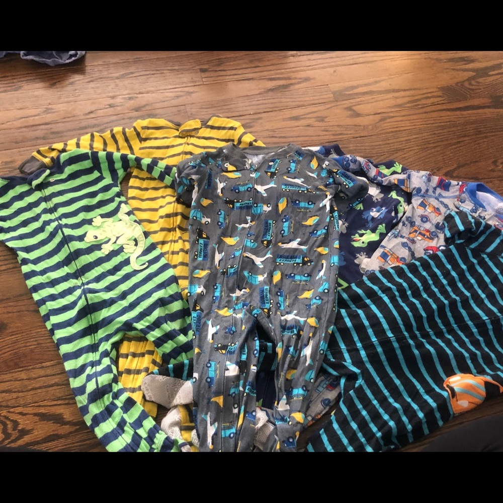 18 months long sleeve pajama bundle